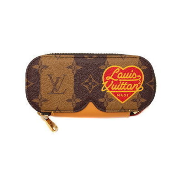 Louis Vuitton Monogram Stripe Lunette GM Sunglasses Eyeglasses Case - Picture 1 of 5